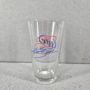 Miller Lite Racing, #2 Kurt Busch, Heavy Pint Glass, Breweriana, Collectible